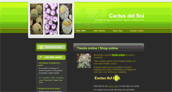 Desktop Screenshot of cactus-sol.com