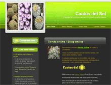 Tablet Screenshot of cactus-sol.com